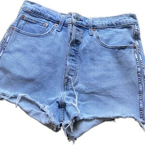 Levi's Blue Denim shorts